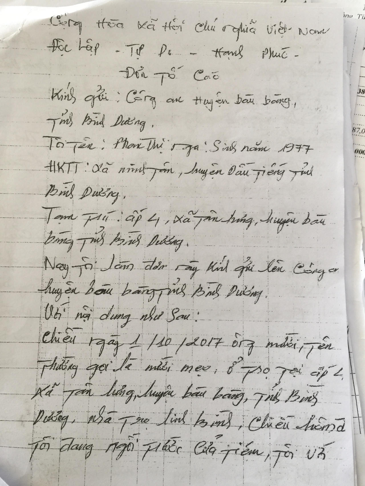 Nghi án cô hàng nước đơn thân bị ông hàng xóm cưỡng bức giữa ban ngày