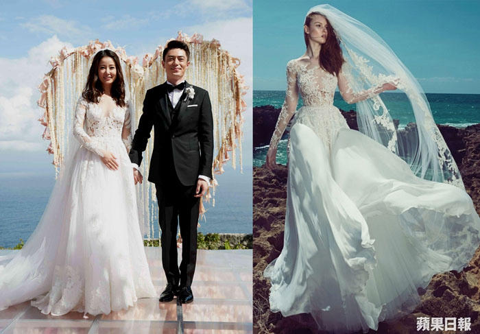 Váy cưới của sao nữ châu Á được may bởi những thương hiệu nào?