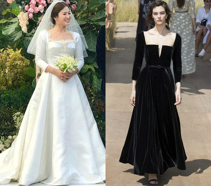 Váy cưới của sao nữ châu Á được may bởi những thương hiệu nào?