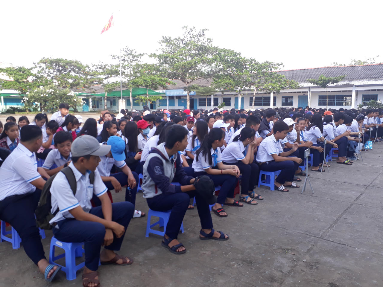 Dâng đầy cảm xúc tình thầy trò ngôi trường vùng sâu ở Sóc Trăng