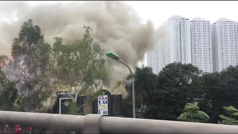 cháy,cháy quán karaoke