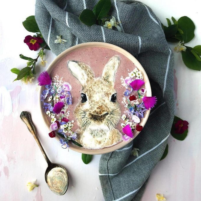 Ý tưởng trang trí ly sinh tố \'đẹp tới nỗi không nỡ uống\'