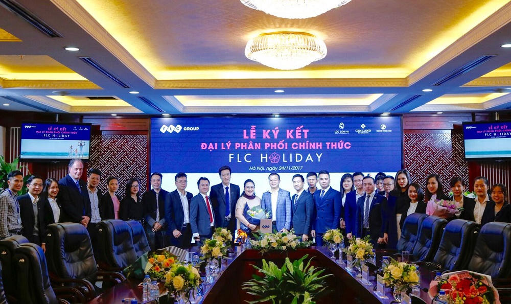 FLC công bố ba đại lý phân phối chính thức dự án chia sẻ kỳ nghỉ FLC Holiday
