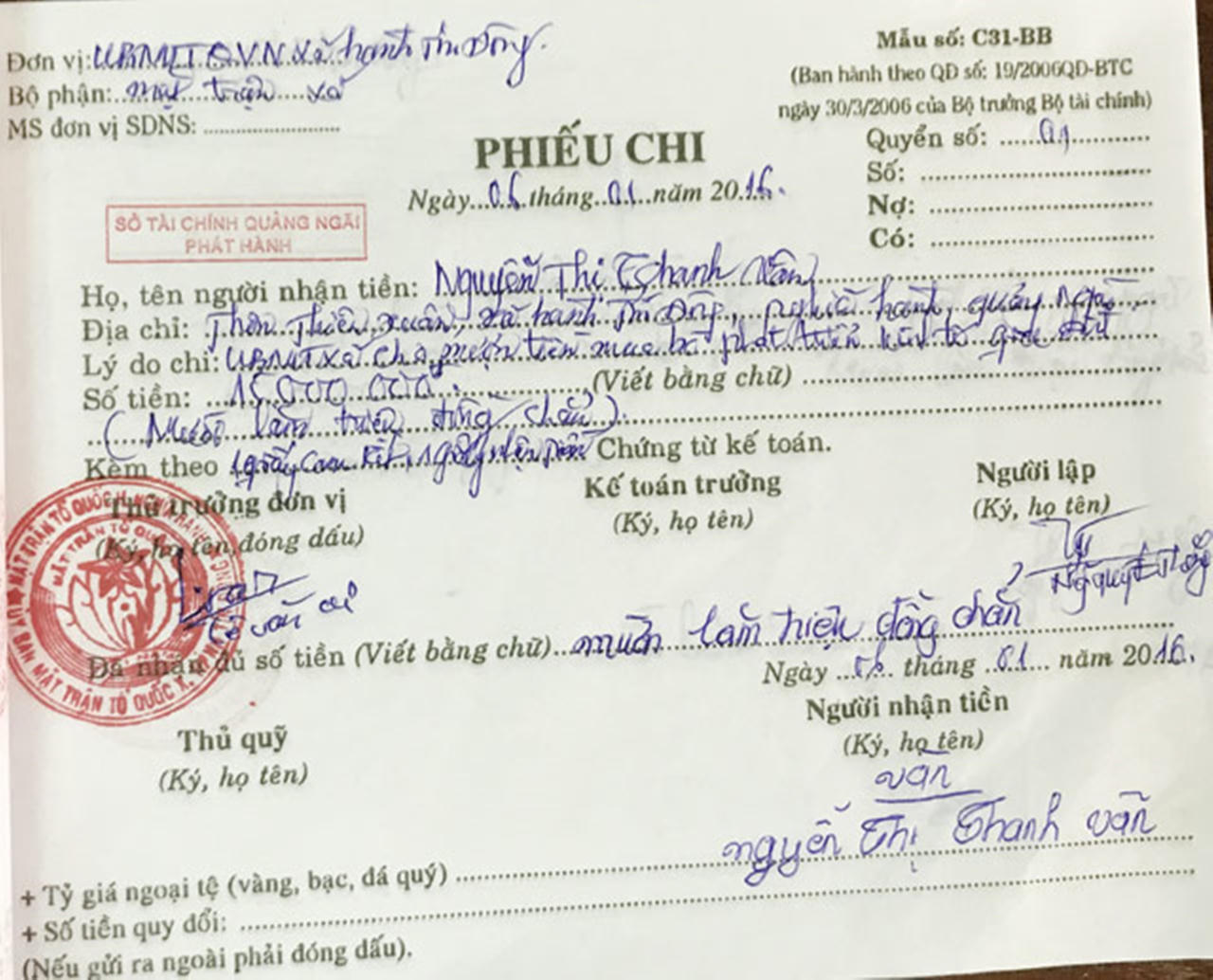 Quảng Ngãi: Tỉnh cấp bò cho dân miễn phí, xã tự ý thu tiền để... “xoay vòng vốn”