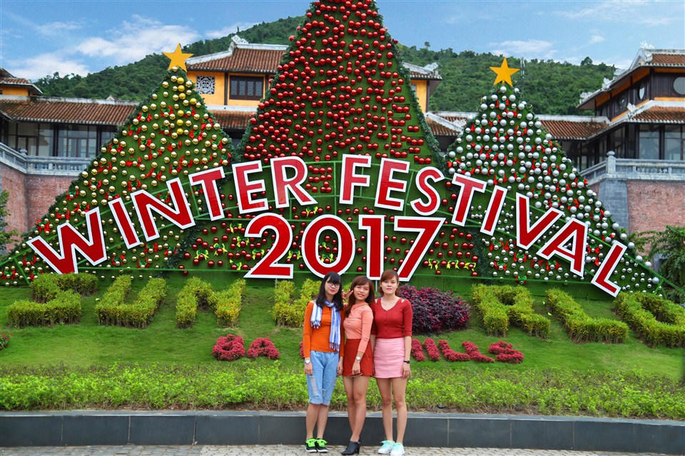 Lễ hội mùa đông rực rỡ đang chờ bạn trên đỉnh Bà Nà
