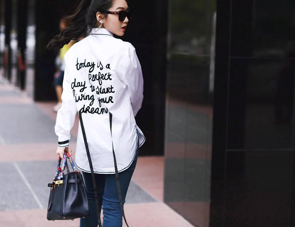 Chloe Nguyen: Hot girl Sai thanh so huu gout thoi trang sanh dieu hinh anh 7