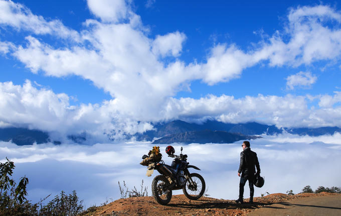 Đứng trước khung cảnh hùng vĩ như thế này mới thấy con người thật nhỏ bé trước thiên nhiên.