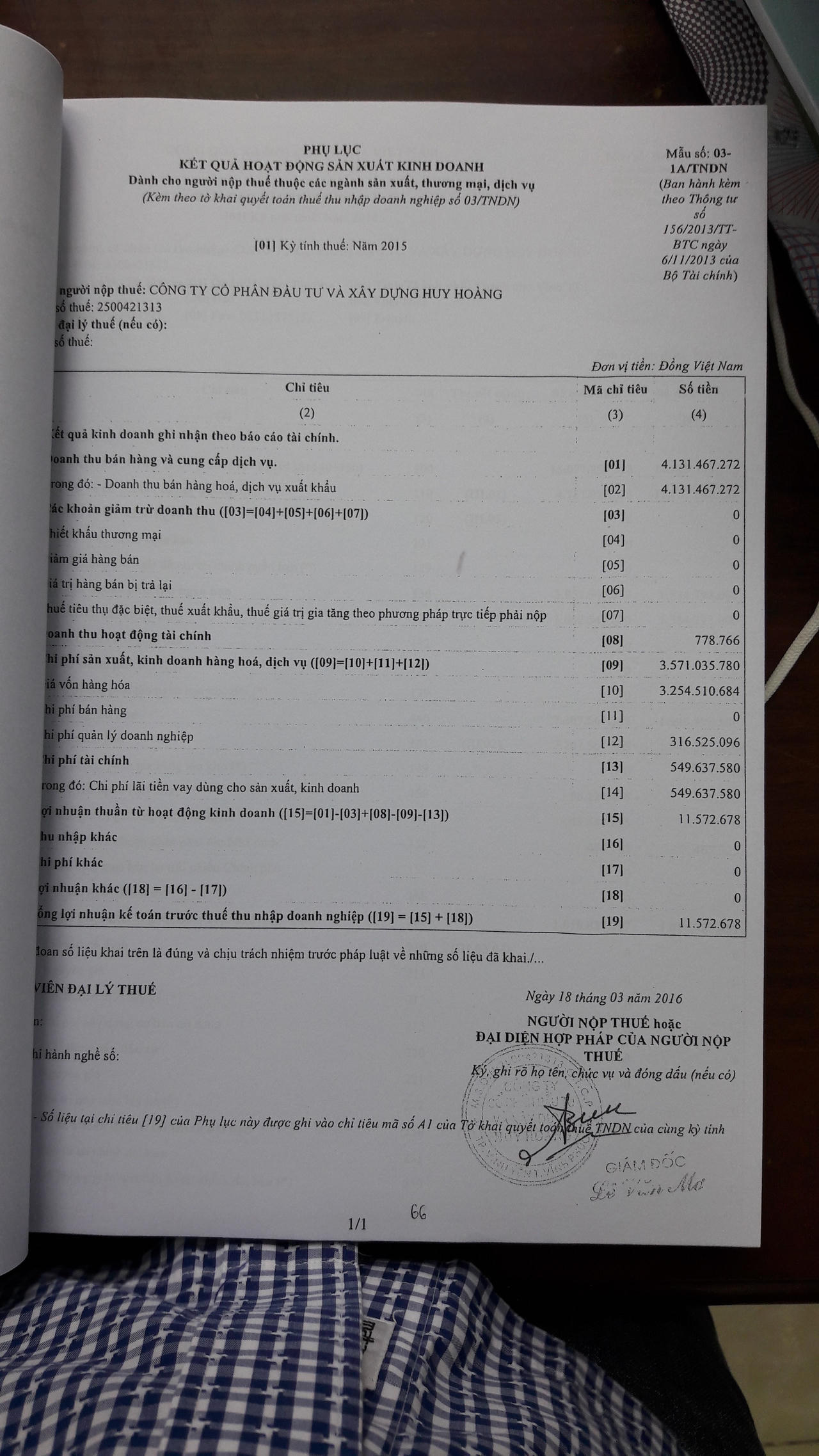 Vĩnh Phúc: Công ty Huy Hoàng “mông” hồ sơ để trúng thầu ?