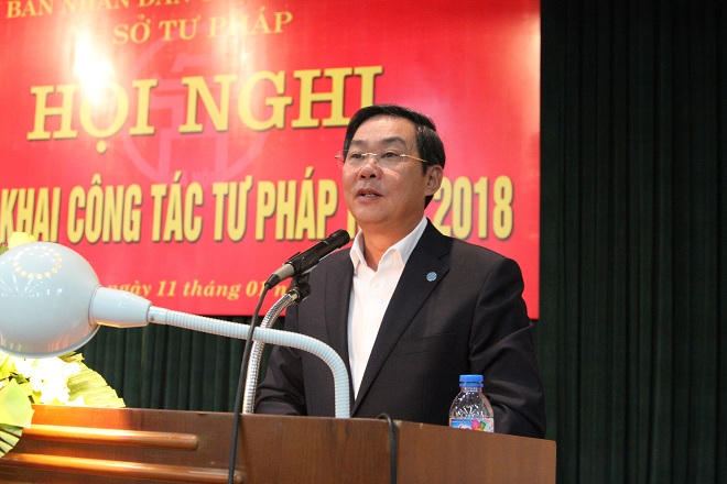 Tư pháp Hà Nội triển khai công tác năm 2018