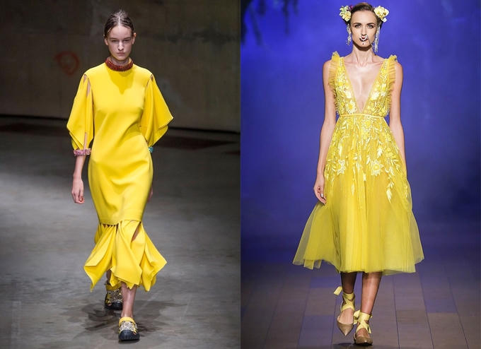 12 gam màu thống trị Xuân Hè 2018