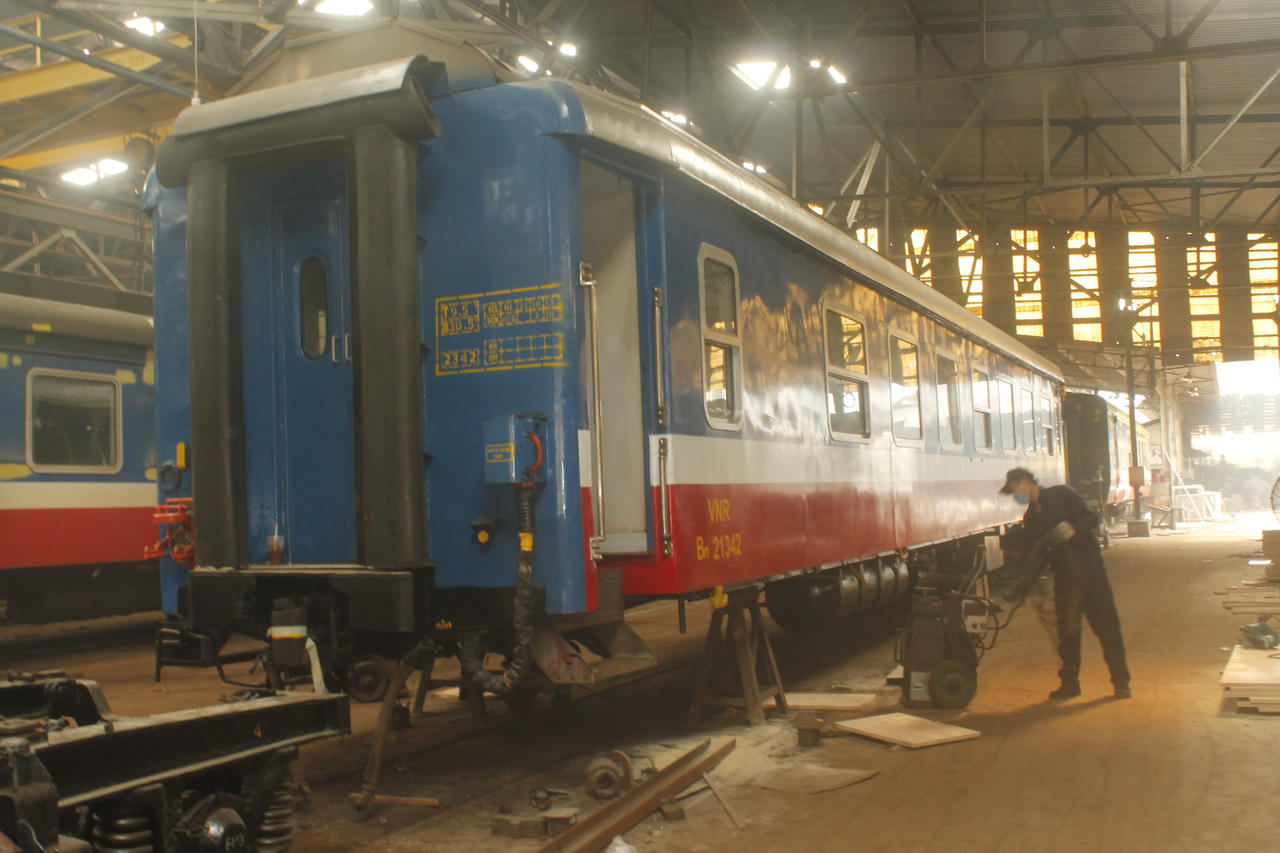 Niềm vui của những người thợ Toa xe Sài Gòn