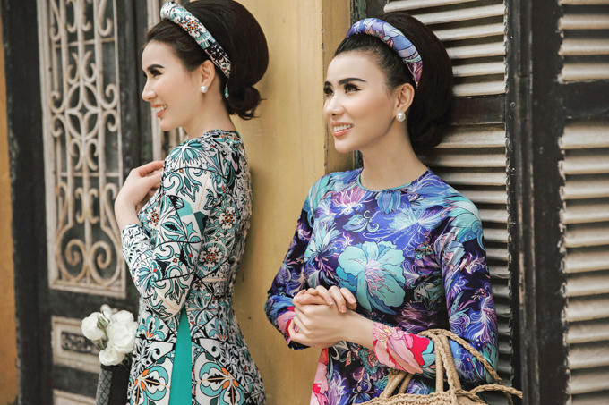 Cặp song sinh Huyền Thư - Thư Huyền hoá Cô ba Sài Gòn&nbsp; - 4