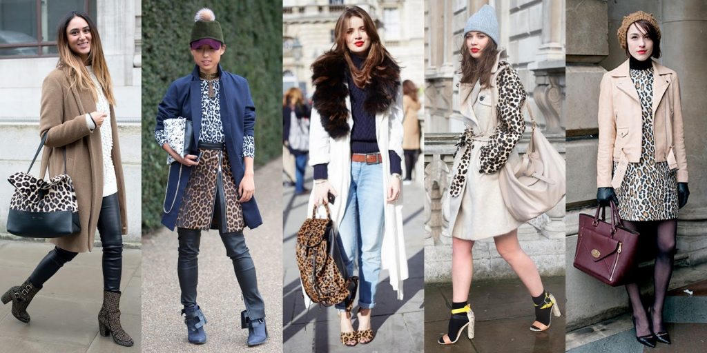 Thời thượng cùng họa tiết da báo