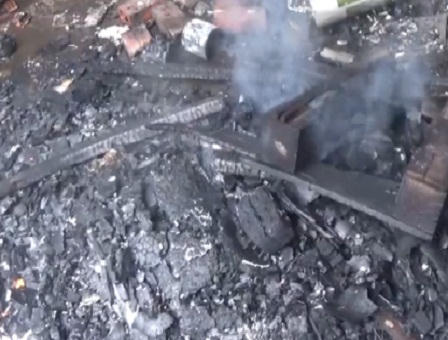 Cháy lớn tại Trung tâm Khí tượng Thủy văn Quốc gia