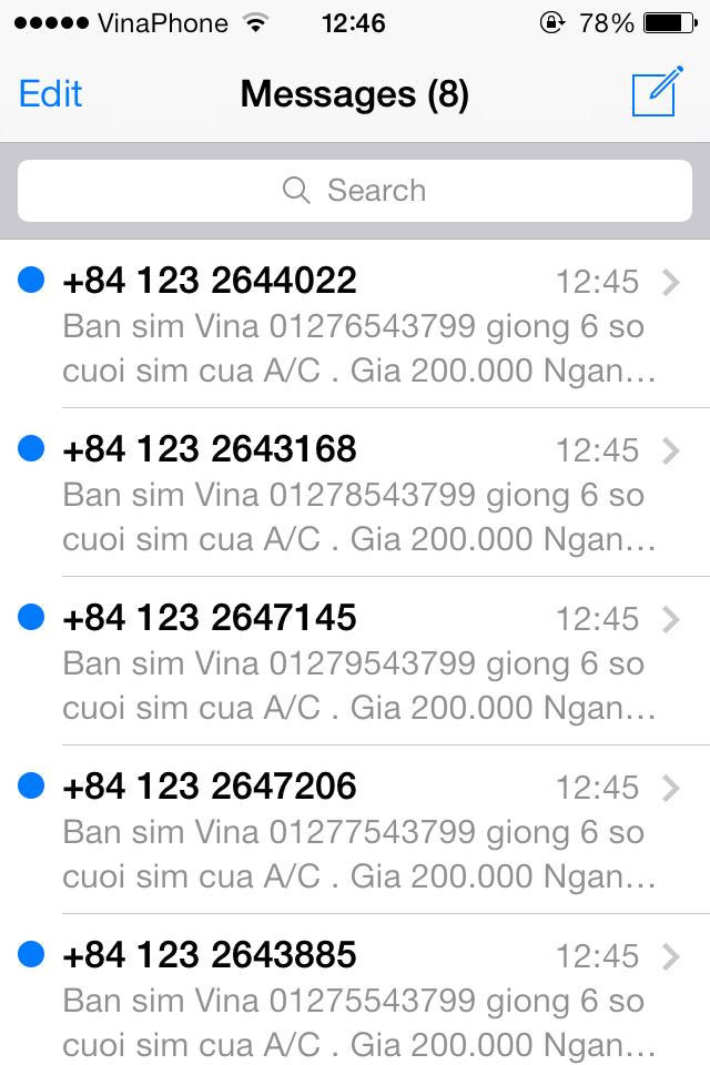 Nhà mạng phải xây dựng hệ thống ngăn chặn tin nhắn rác