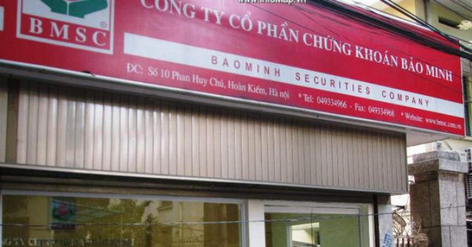 Công ty Cổ phần chứng khoán Bảo Minh bị xử phạt 50 triệu đồng