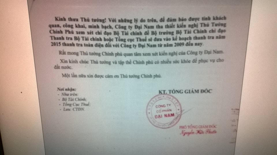 Xin được Bộ Tài chính thanh tra toàn diện, Dũng “lò vôi” có né tránh?