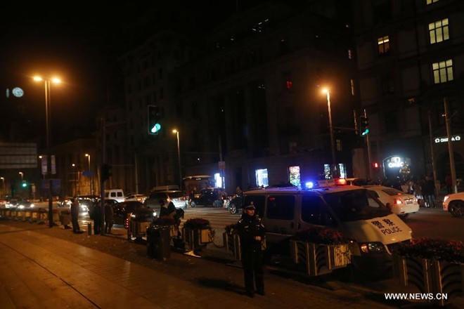 Hiện trường vụ giẫm đạp đêm giao thừa tại Thượng Hải làm 30 người thiệt mạng