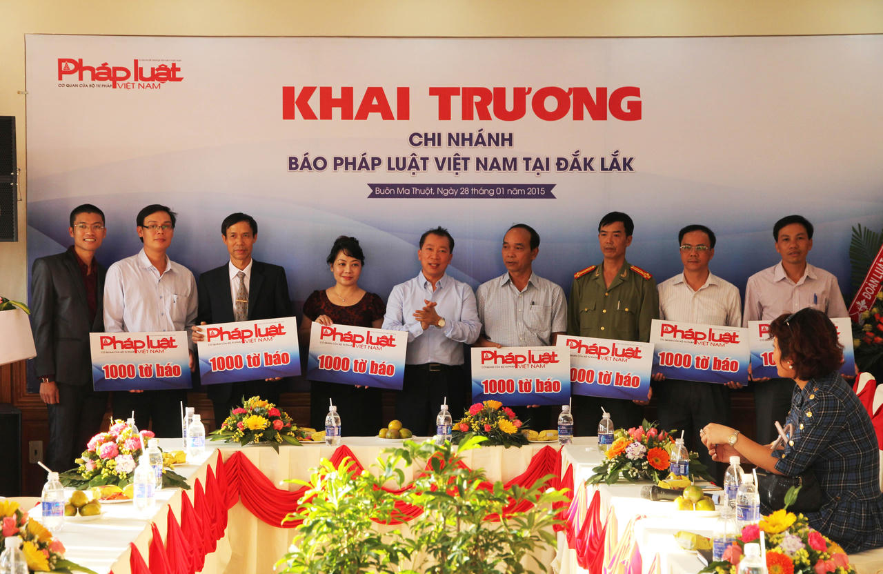 Báo Pháp luật Việt Nam mở điểm liên lạc tại Đăk Lăk