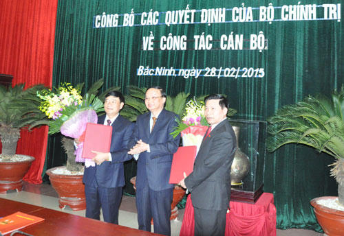 Ông Trần Văn Túy giữ chức Phó trưởng Ban Tổ chức TW