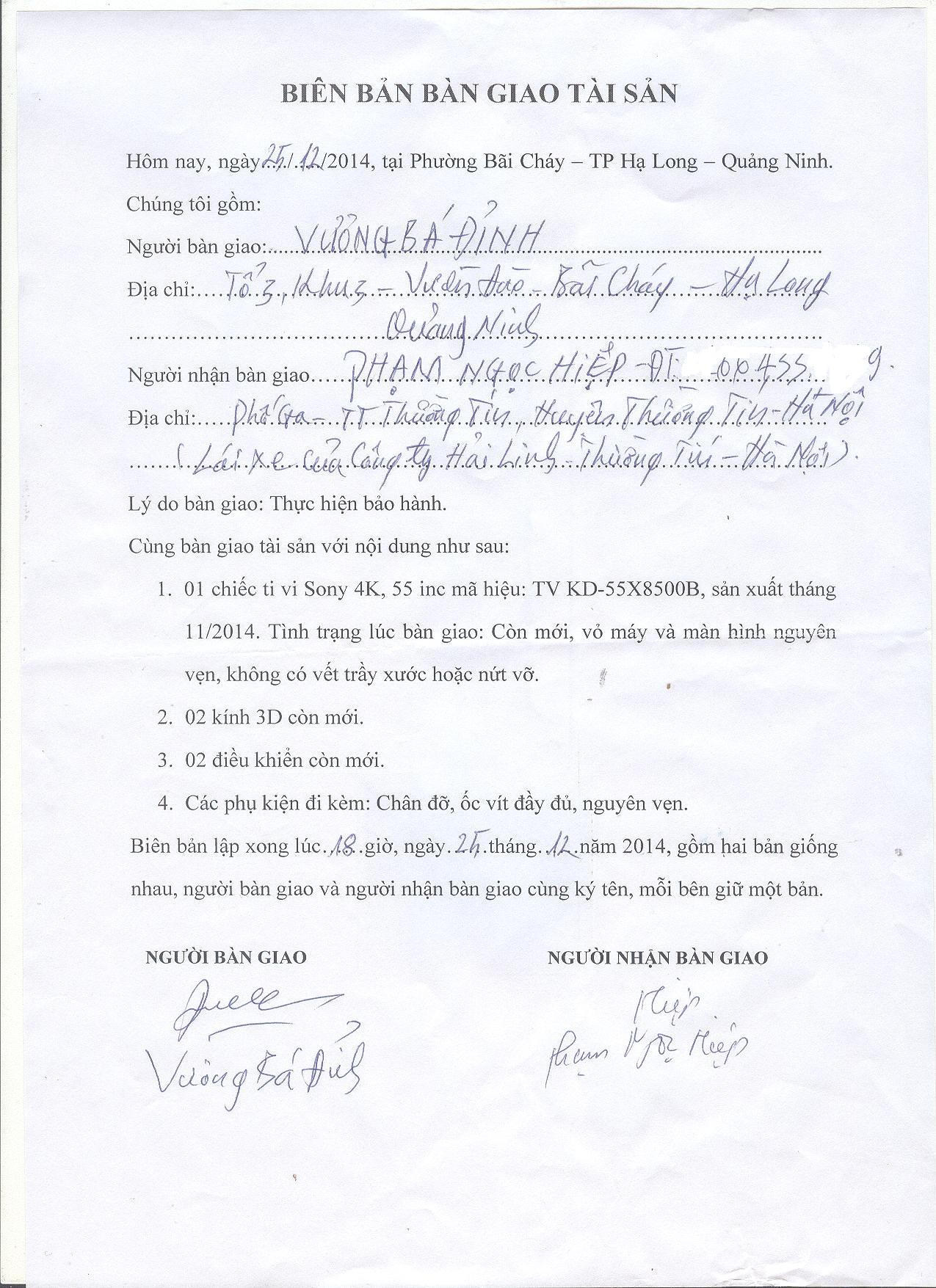 Khách hàng tự “lấy dây buộc mình” khi mua tivi Sony