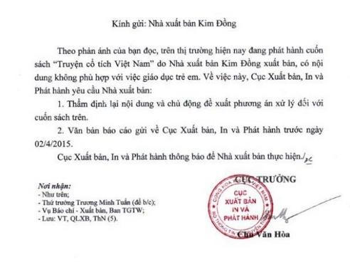 Cho Thạch Sanh “cởi truồng”, NXB Kim Đồng bị tuýt còi