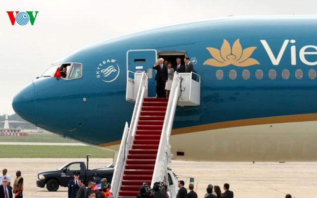 Tổng Bí thư Nguyễn Phú Trọng đã tới thủ đô Washington DC