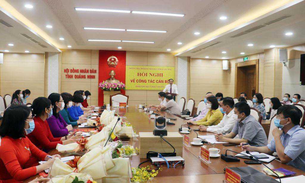 Công bố quyết định về công tác cán bộ HĐND tỉnh Quảng Ninh