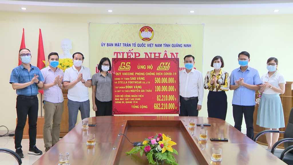 Quảng Ninh tiếp nhận gần 137 tỷ đồng ủng hộ Quỹ phòng, chống dịch bệnh COVID-19