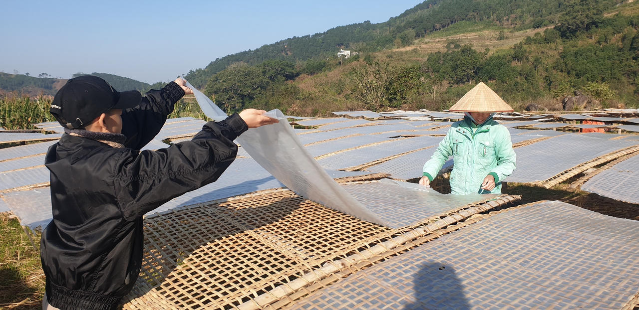  Miến dong Bình Liêu vào mùa Tết