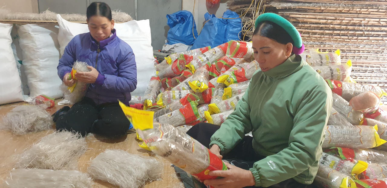  Miến dong Bình Liêu vào mùa Tết