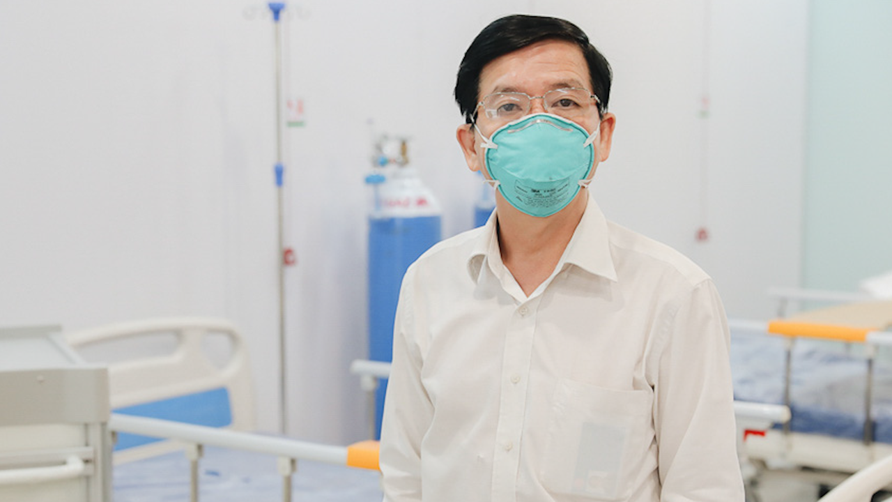 Cận cảnh bệnh viện dã chiến số 5 tại Thuận Kiều Plaza trước ngày hoạt động