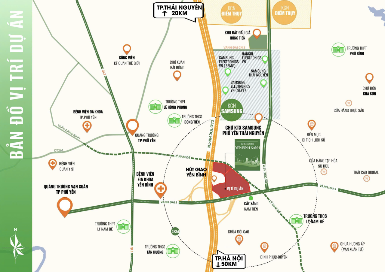 Khu Đất Vàng Tại Phổ Yên – Điểm Đến Hoàn Hảo Cho Đại Siêu Thị Lotte