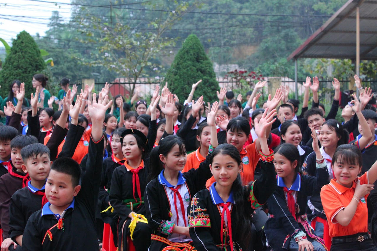 “NGUYỆT VŨ” - Khơi mở cánh cửa tri thức cho trẻ em vùng cao