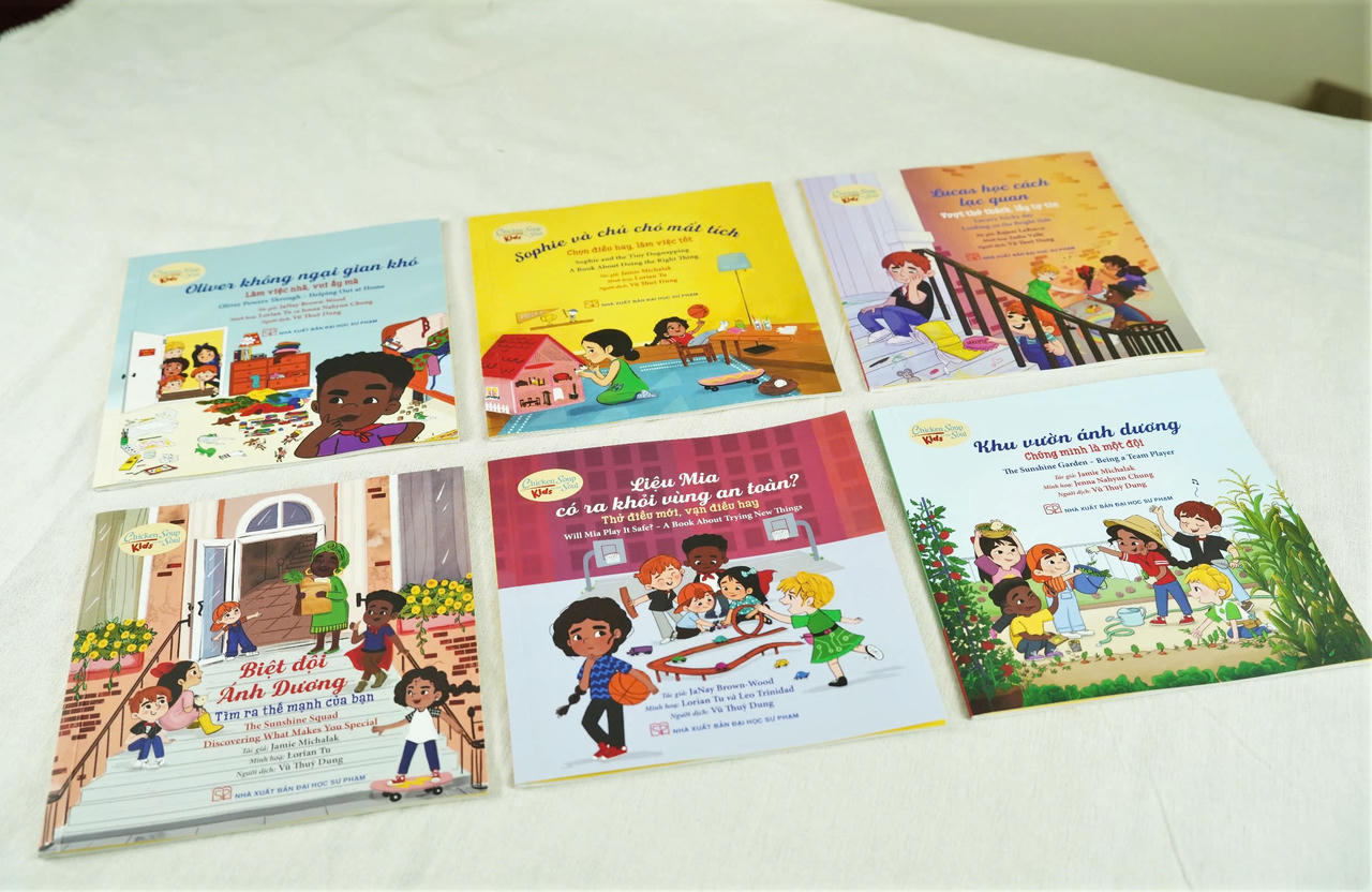 Bộ sách thiếu nhi nổi tiếng toàn cầu ra mắt phiên bản song ngữ Việt - Anh