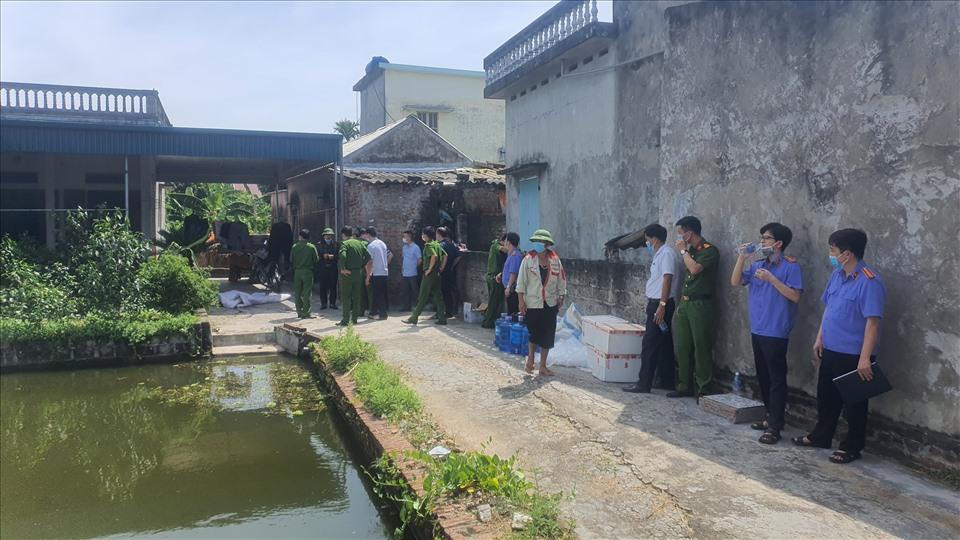 Điều tra nghi án chém bố mẹ vợ và vợ tử vong do mâu thuẫn vợ chồng