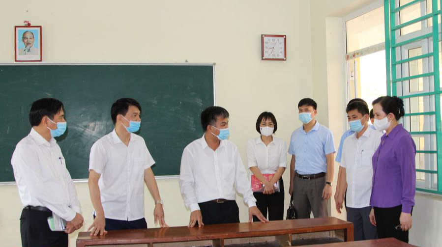 Hà Nam kiểm tra công tác chuẩn bị thi tốt nghiệp THPT năm 2021