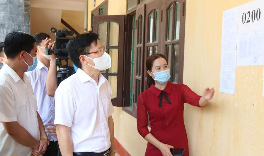 Hà Nam kiểm tra công tác chuẩn bị thi tốt nghiệp THPT năm 2021