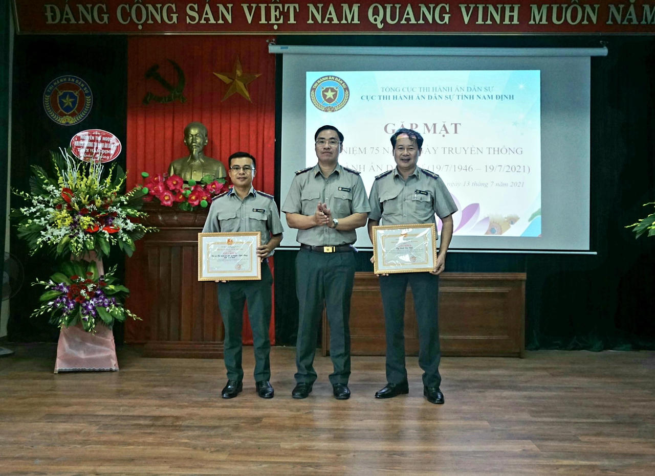 Cục THADS Nam Định sơ kết 9 tháng, phát huy lập thành tích chào mừng 75 năm ngày truyền thống