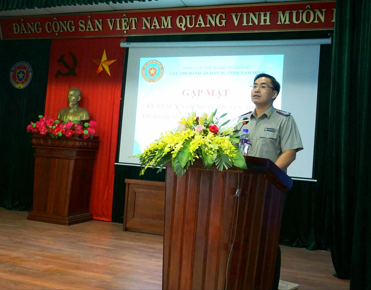 Cục THADS Nam Định sơ kết 9 tháng, phát huy lập thành tích chào mừng 75 năm ngày truyền thống