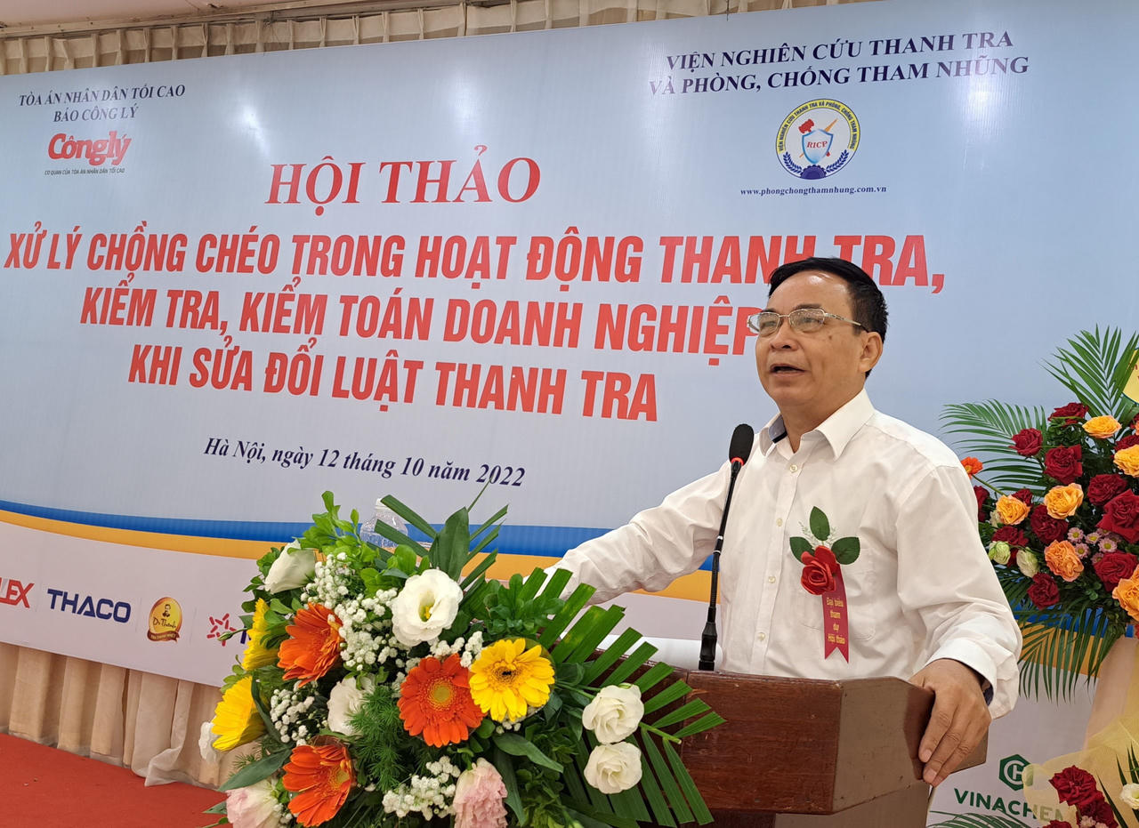 Hội thảo xử lý chồng chéo trong hoạt động thanh tra, kiểm tra, kiểm toán doanh nghiệp