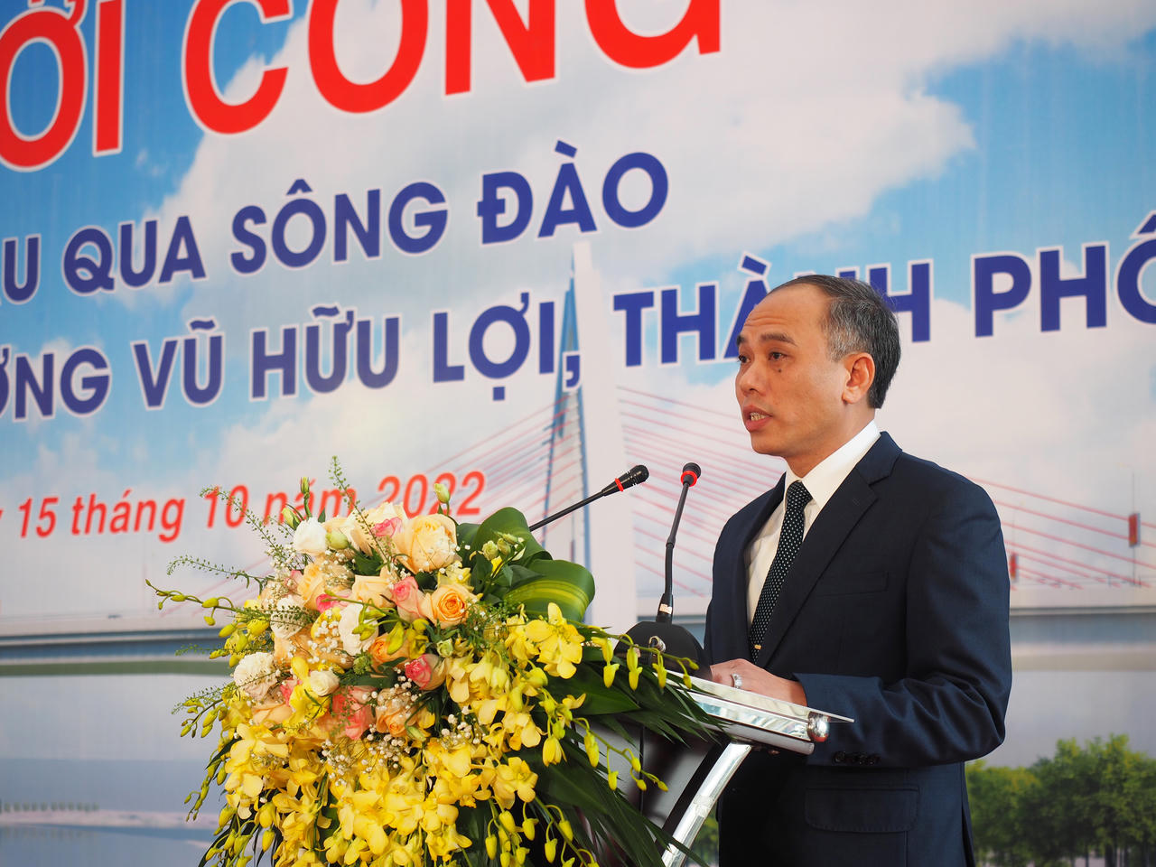 Nam Định khởi công xây dựng cây cầu nghìn tỷ bắc qua sông Đào