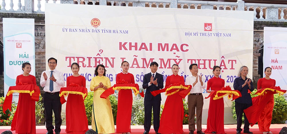 Trưng bày hơn 200 tác phẩm tại Triển lãm Mỹ thuật khu vực II đồng bằng sông Hồng