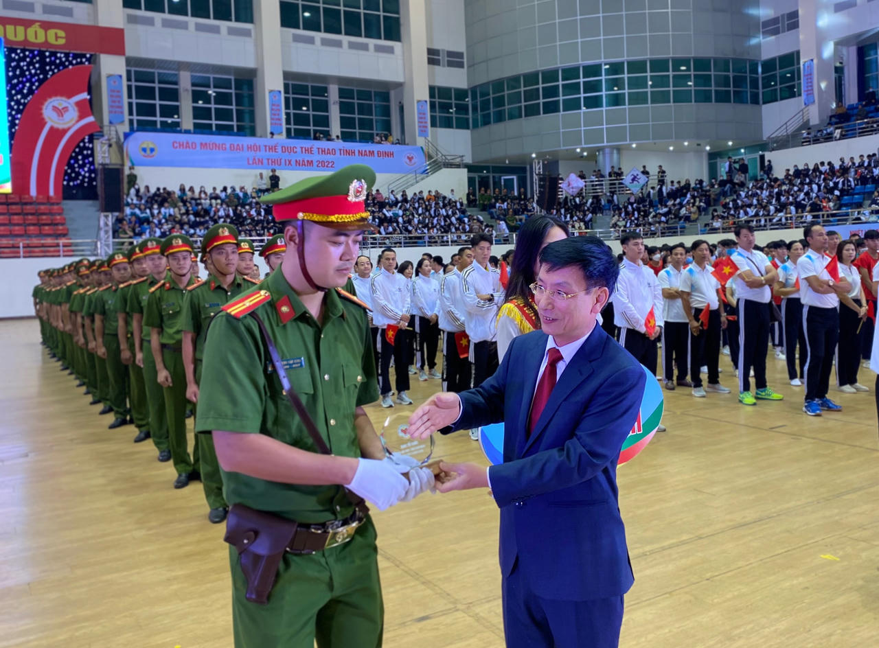 Khai mạc Đại hội Thể dục thể thao tỉnh Nam Định lần thứ IX