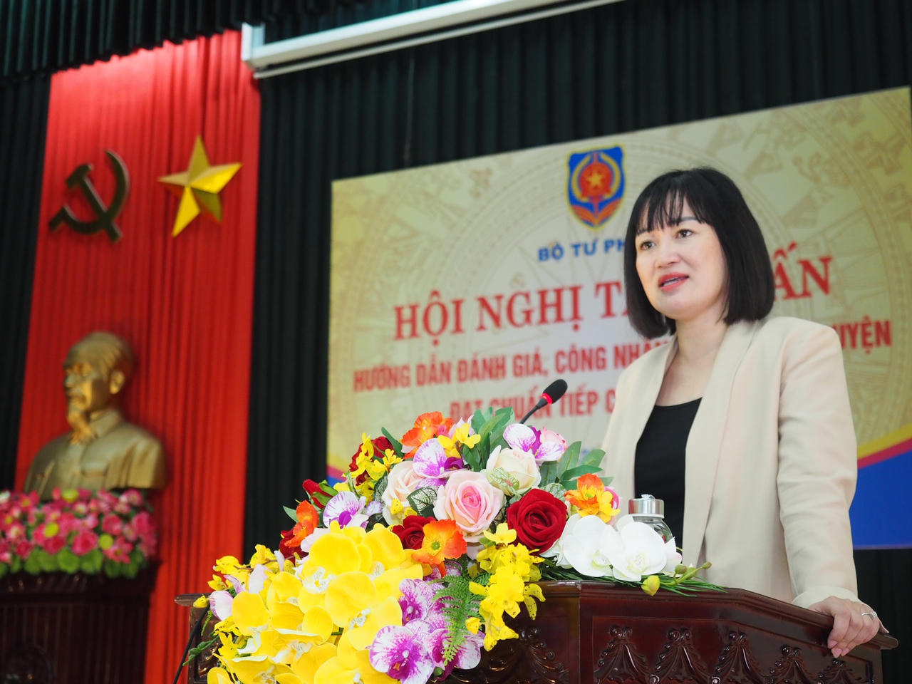 Tập huấn nghiệp vụ về công tác chuẩn tiếp cận pháp luật tại Nam Định