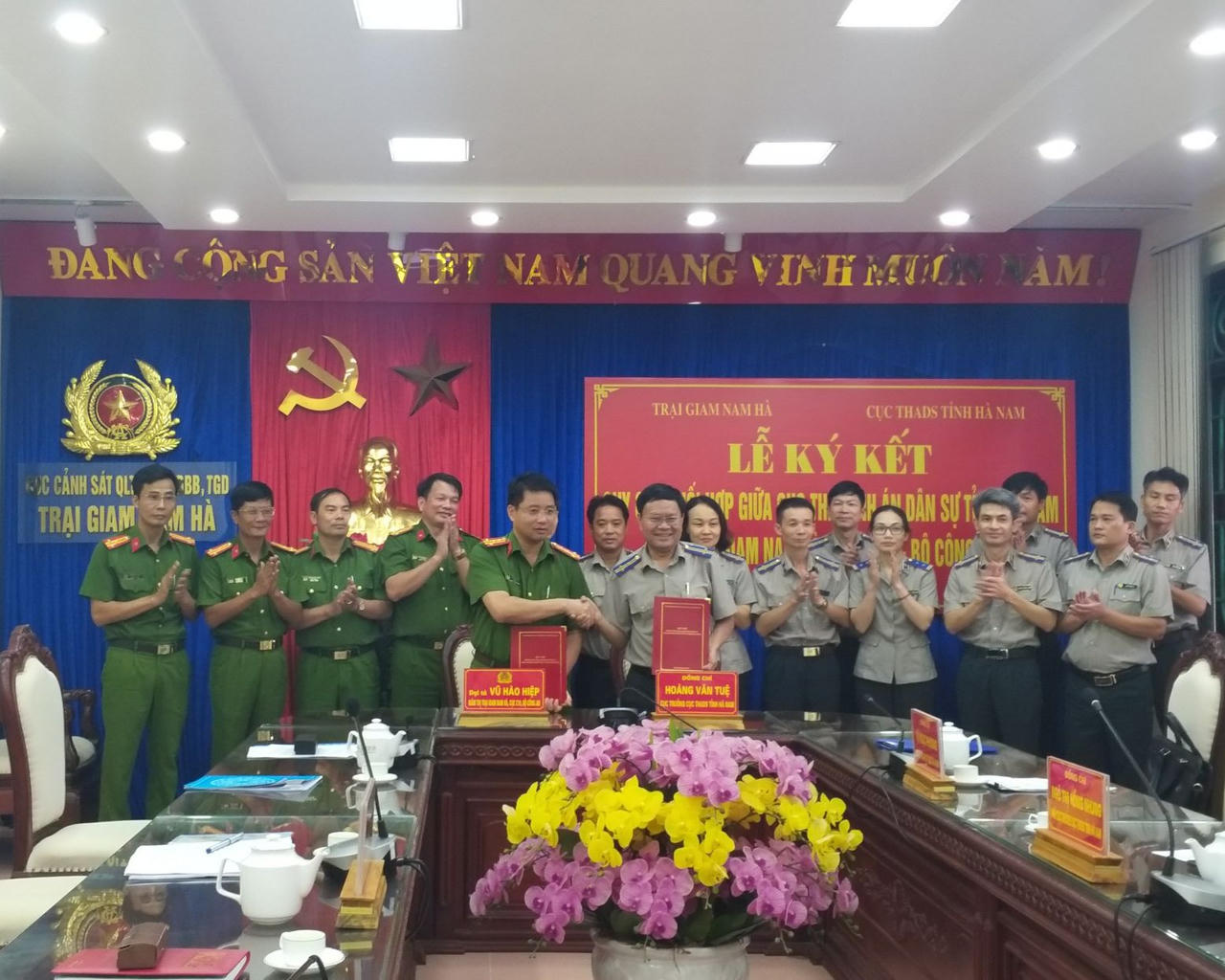 Thi hành án dân sự tỉnh Hà Nam hoàn thành vượt mức chỉ tiêu, nhiệm vụ năm 2022