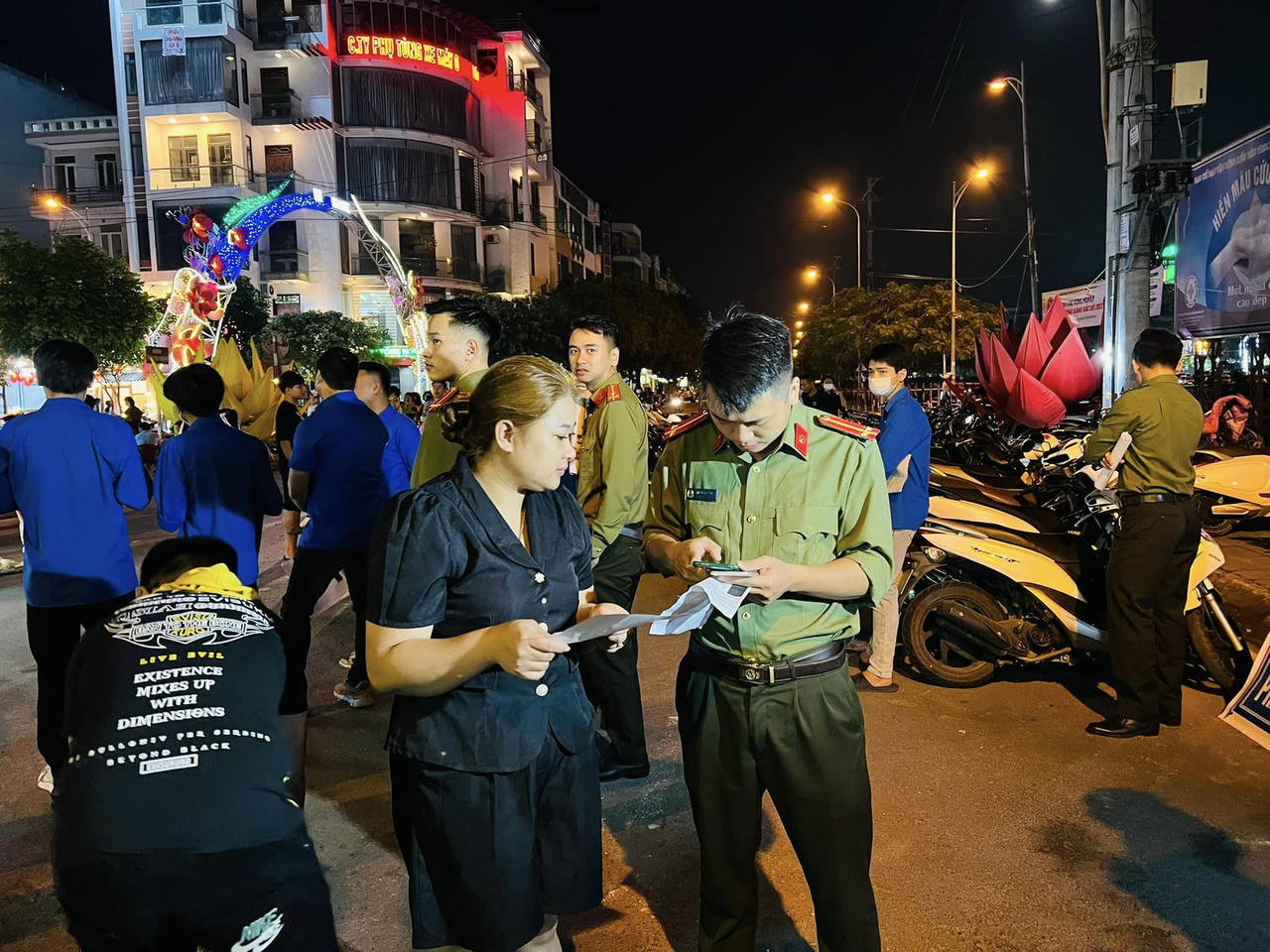 Công an Thái Bình triển khai tuyên truyền chuyển đổi số lưu động