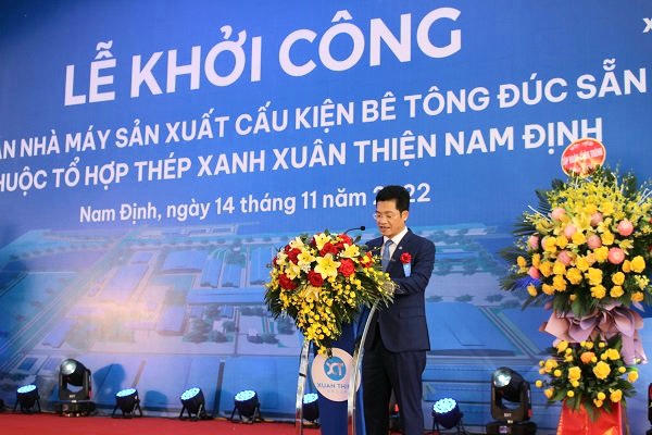 Xây dựng nhà máy cấu kiện bê tông trị giá 900 tỷ ở Nam Định