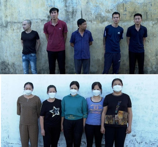 Triệt phá tụ điểm đánh bạc tại nhà của "chủ sòng" U60 