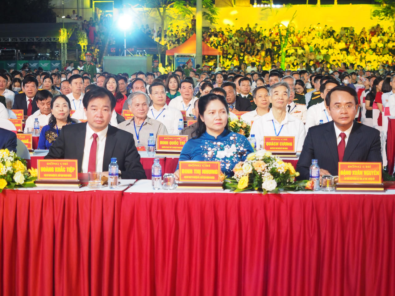 Lễ kỷ niệm 160 danh xưng Nho Quan và đón bằng công nhận huyện đạt chuẩn nông thôn mới